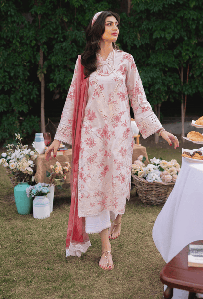 Humdum | Gardenia Lawn 24 | Printkari Lawn PLG 06 - Pakistani Designer Dress - by HumDum | Type: Luxury - 100% Original at Saira Sultan