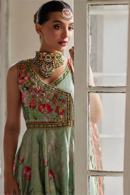 Mina Hassan | Formal Dholki Collection | Amira - Pakistani Designer Dress - by Mina Hassan | Type: Ladies Clothes - 100% Original at Saira Sultan