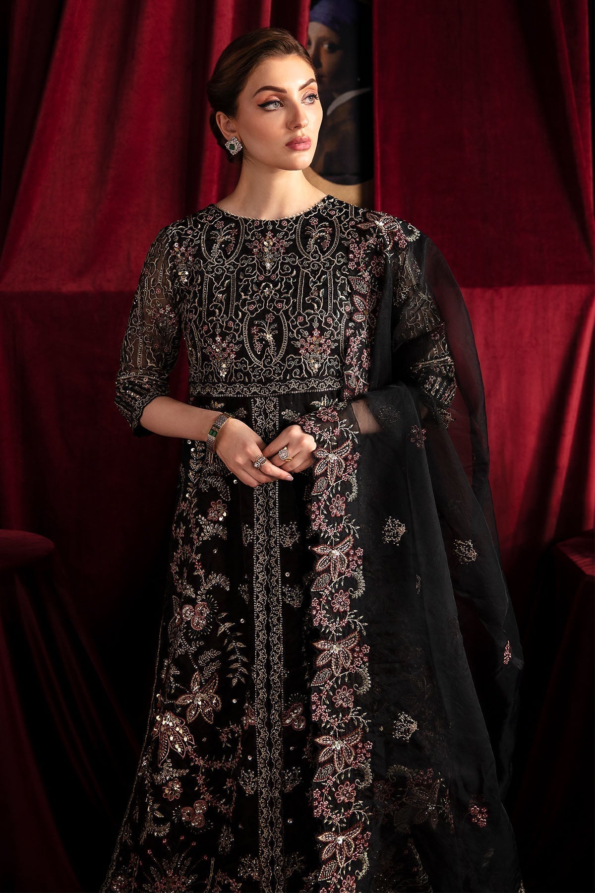 Nureh | Elanora Formal 24 | ROSE - Pakistani Designer Dress - by Nureh | Type: Formal - 100% Original at Saira Sultan