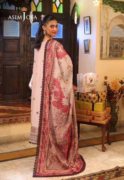 Asim Jofa | Summer Rhapsody | AJUBU-05 Embroidered Jacquard - Pakistani Designer Dress - by Asim Jofa - Type : Ladies Clothes - 100% Original at Saira Sultan