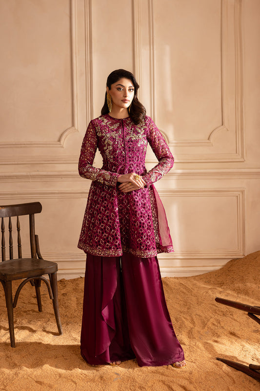 Vanya | Marlene Formals | ML-09 XS Magenta Organza