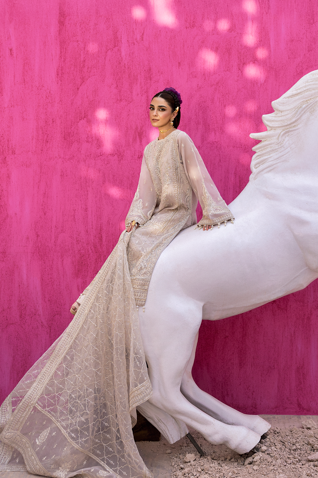 Emaan Adeel I The Empress Wedding Formals I LUMESSE - Pakistani Designer Dress - by Emaan Adeel - Type : Ladies Clothes - 100% Original at Saira Sultan