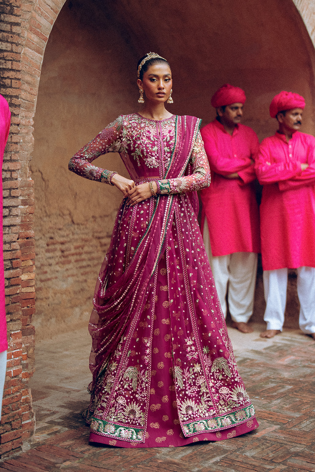 Vanya | Celestia Wedding Formals | CS-05 - Pakistani Designer Dress - by Vanya | Type: Bridal - 100% Original at Saira Sultan