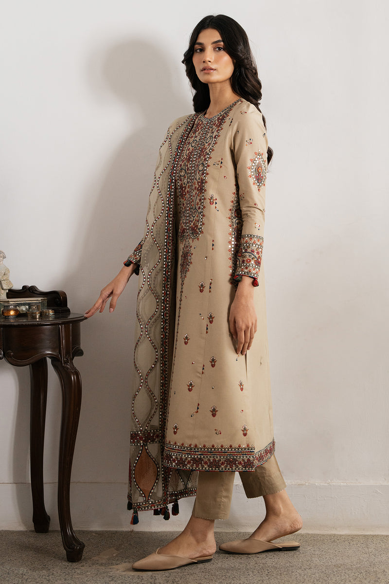 Jazmin | Summer Lawn 25 | USE-9111 M Beige Lawn