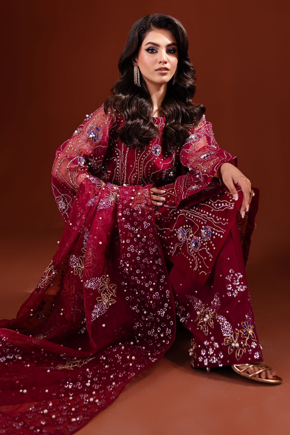 Nureh | Tiny Twinkles | NP-469 - Pakistani Designer Dress - by Nureh | Type: Formal - 100% Original at Saira Sultan