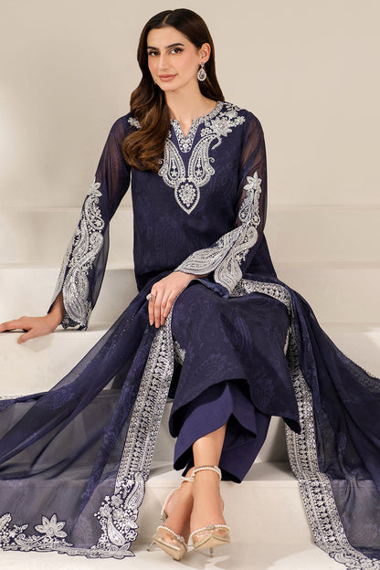 Farasha | Fiorella Formals | Blue Dazzle - Pakistani Designer Dress - by Farasha - Type : Ladies Clothes - 100% Original at Saira Sultan