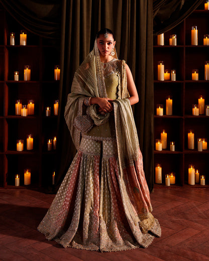 Faiza Saqlain | Zaeva Wedding Formals | Zerra by Faiza Saqlain - Designer Dress  - Type : Ladies Clothes - Available at Saira Sultan - 100% Original 