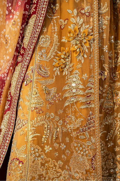 Nureh | Jhoomro Wedding Formals | NL-52 - ZAWIYA - Pakistani Designer Dress - by Nureh | Type: Bridal - 100% Original at Saira Sultan
