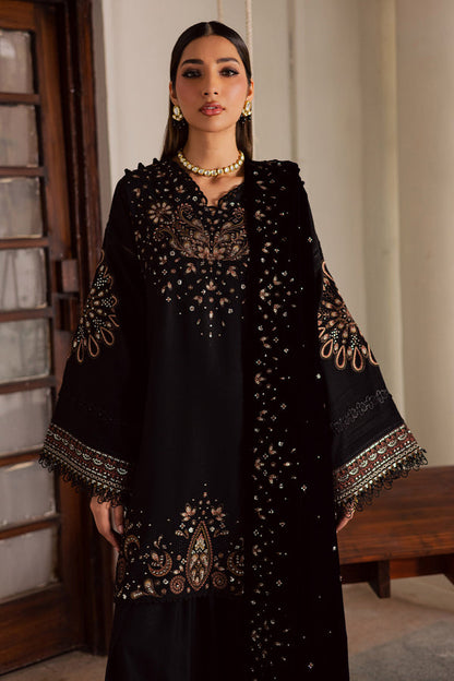 Nureh | Exclusive Leather Peach | NE-202 by Nureh - Designer Dress  - Type : Ladies Clothes - Available at Saira Sultan - 100% Original 