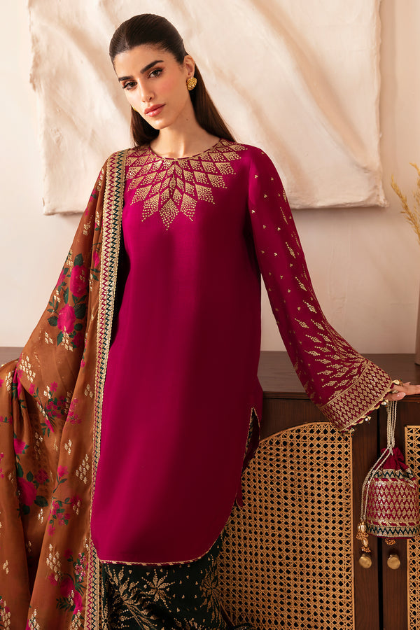 Jazmin | Formals Collection | Raw Silk UR-7038 - Pakistani Designer Dress - by Jazmin | Type: Formal - 100% Original at Saira Sultan