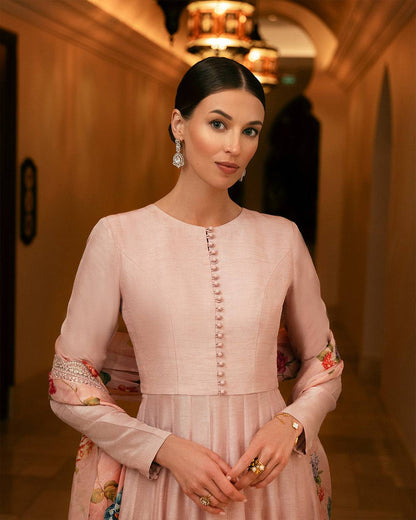 Faiza Saqlain | Zurina Luxury Pret | Zelina - Pakistani Designer Dress - by Faiza Saqlain | Type: Luxury - 100% Original at Saira Sultan