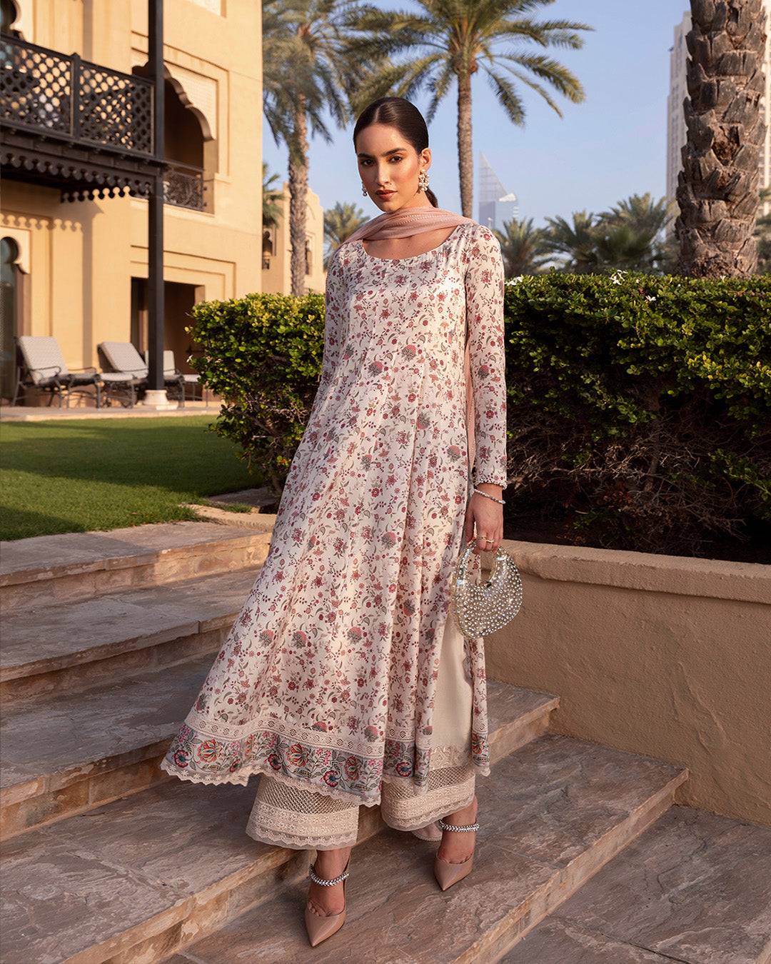 Faiza Saqlain | Zurina Luxury Pret | Elysia - Pakistani Designer Dress - by Faiza Saqlain | Type: Luxury - 100% Original at Saira Sultan