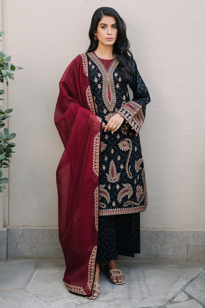 Jazmin | Summer Lawn 25 | USE-9140 XS Black Lawn