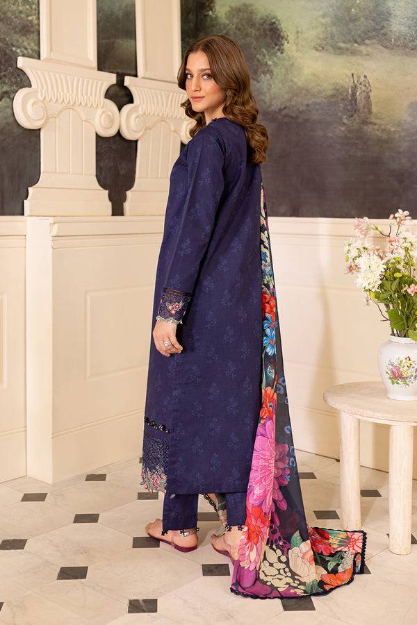 Farasha | Seraya Lawn 24 | INDIGO - Pakistani Designer Dress - by Farasha | Type: Luxury - 100% Original at Saira Sultan