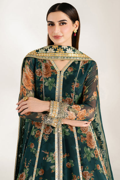 Farasha | Fiorella Formals | Teal Passion - Pakistani Designer Dress - by Farasha - Type : Ladies Clothes - 100% Original at Saira Sultan