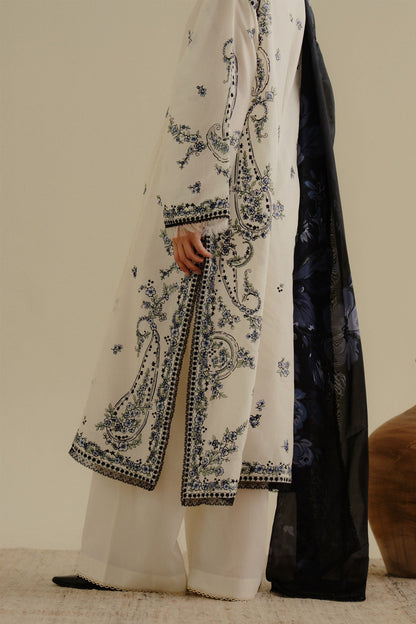 Zara Shahjahan | Coco Lawn 25 | Yana-4A M Ivory Lawn
