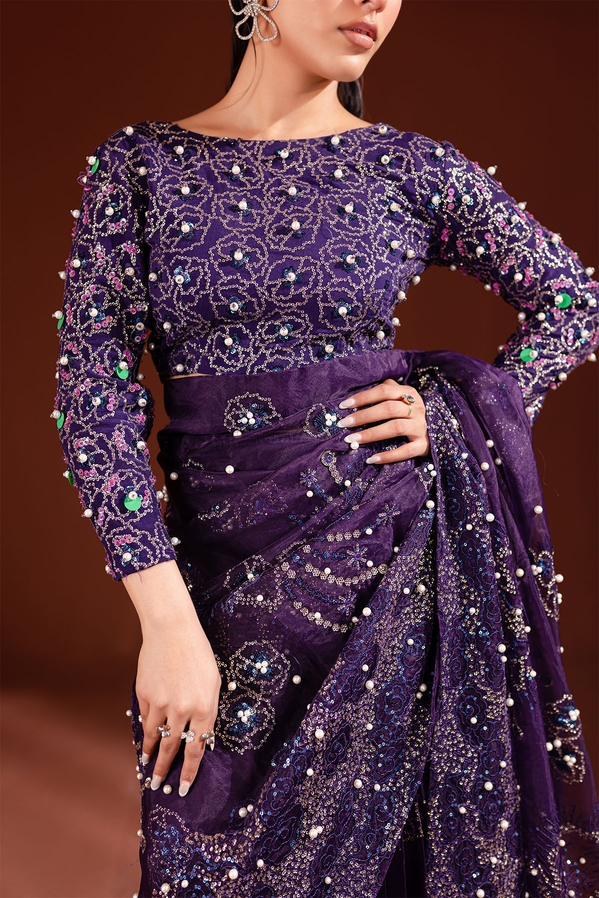 Nureh | Tiny Twinkles | NP-467 - Pakistani Designer Dress - by Nureh | Type: Formal - 100% Original at Saira Sultan