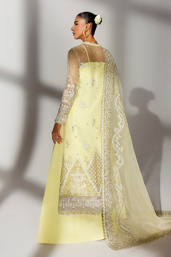 Saffron | Scintilla Formals | Lemon Sorbet S Pastel Yellow Organza