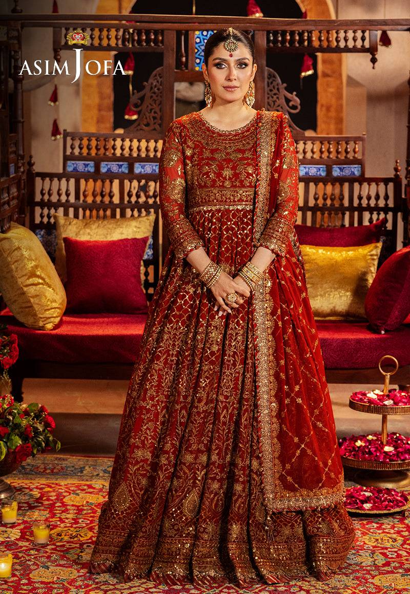Asim Jofa | Jaan e Jahan| AJJJ-11 - Pakistani Designer Dress - by Asim Jofa | Type: Bridal - 100% Original at Saira Sultan