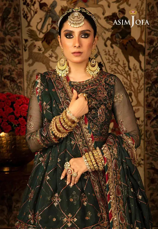 Asim Jofa | Velvet Festive 23 | AJVF-11 - Pakistani Designer Dress - by Asim Jofa | Type: Formal - 100% Original at Saira Sultan