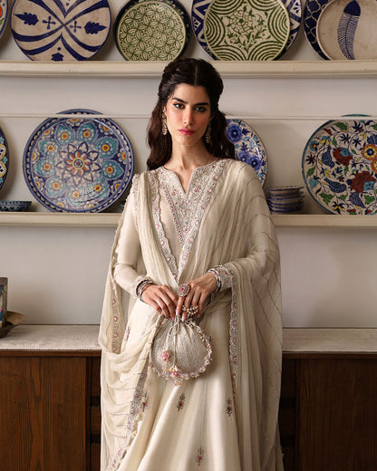 Faiza Saqlain | Mehermah Luxe Formals | Sabina - Pakistani Designer Dress - by Faiza Saqlain | Type: Formal - 100% Original at Saira Sultan
