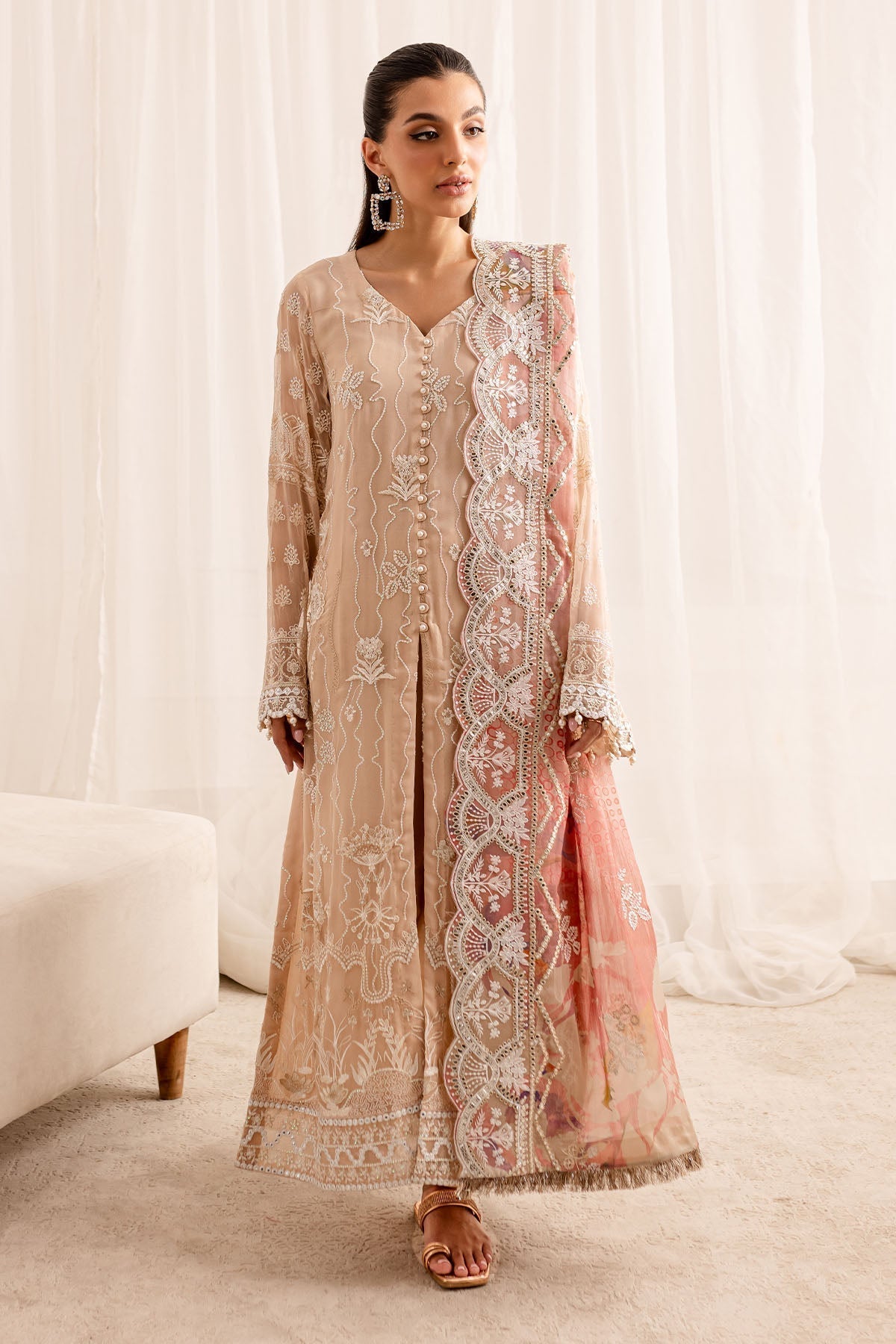 Nureh | Fancy Formals | NP-509 - Pakistani Designer Dress - by Nureh | Type: Formal - 100% Original at Saira Sultan