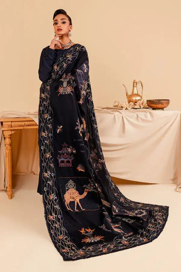 Nureh | Shades of Winter | NSS-17 - Pakistani Designer Dress - by Nureh | Type: Luxury - 100% Original at Saira Sultan