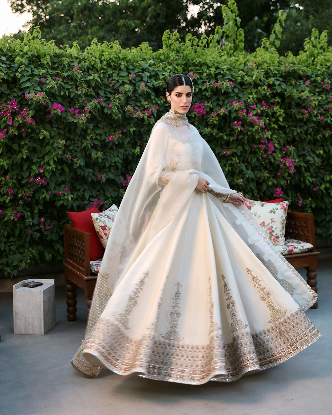 Faiza Saqlain | Mehermah Luxe Formals | Ailia - Pakistani Designer Dress - by Faiza Saqlain | Type: Formal - 100% Original at Saira Sultan