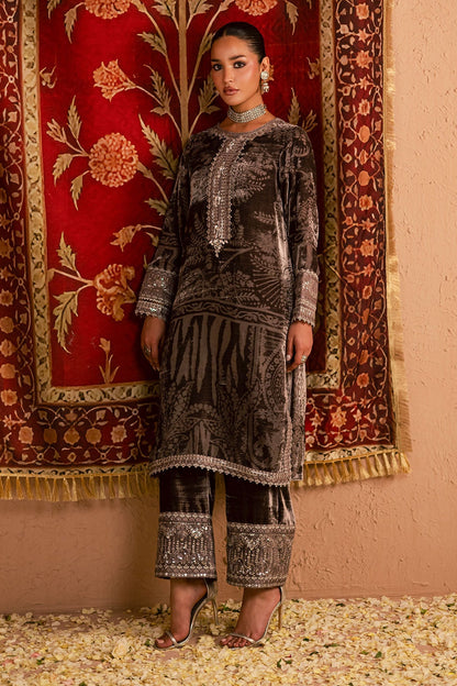 Nureh | Ballerina Winter 25 | NU2-192 by Nureh - Designer Dress  - Type : Ladies Clothes - Available at Saira Sultan - 100% Original 
