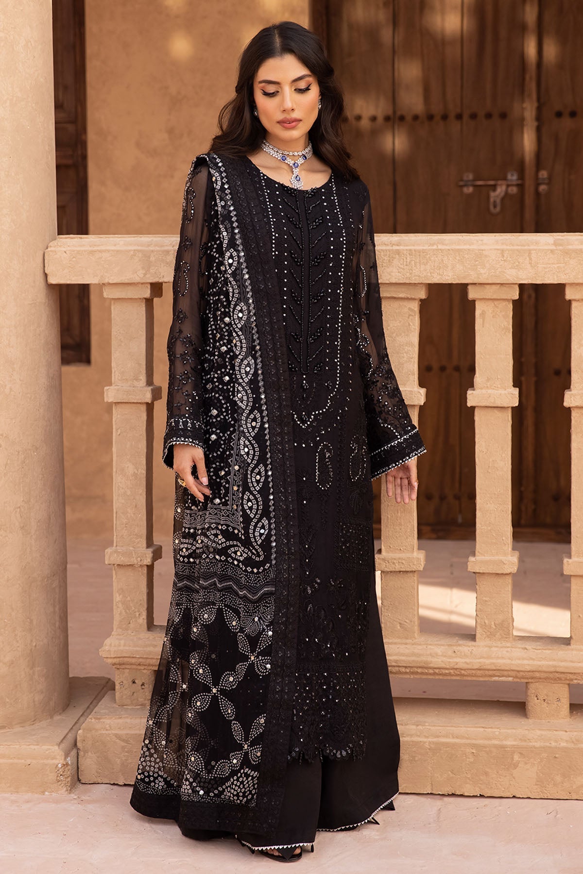 Nureh | Elanora Formal 24 | NEL-25 - Pakistani Designer Dress - by Nureh | Type: Formal - 100% Original at Saira Sultan