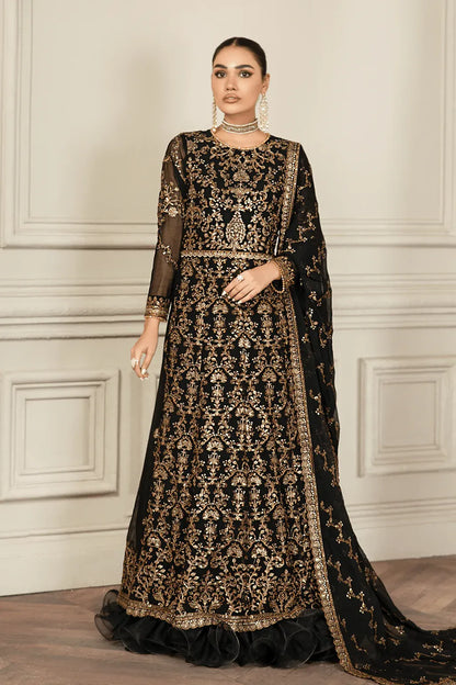 Zarif | Mehroz Formals | Black Ruby - Pakistani Designer Dress - by Zarif | Type: Formal - 100% Original at Saira Sultan