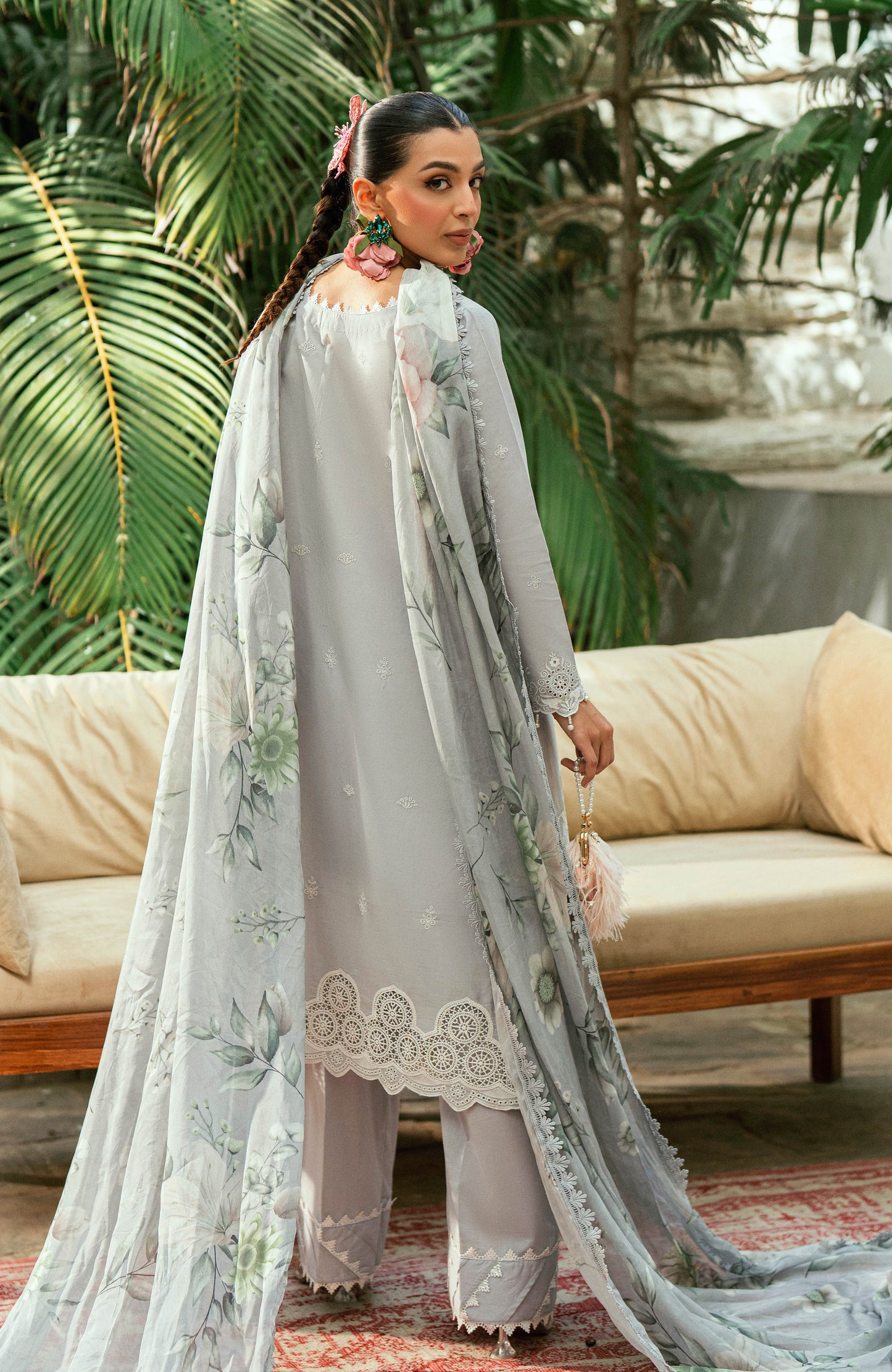Al zohaib | Laserkari Premium Edition 25 | LKP-25-04 E - Pakistani Designer Dress - by Al zohaib - Type : Ladies Clothes - 100% Original at Saira Sultan