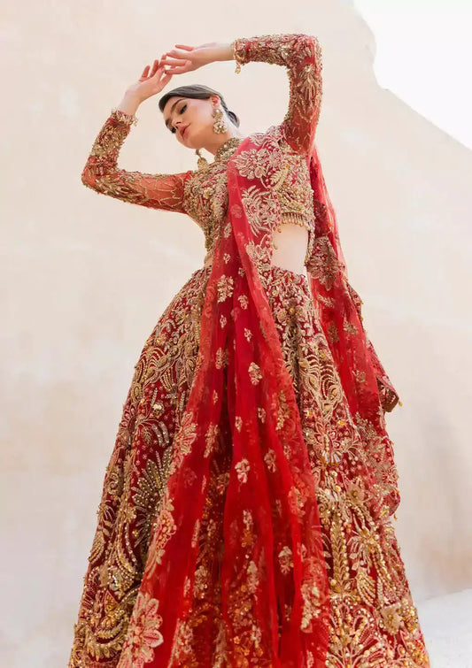 Elaf Premium | Evara Wedding 23 | EEB-04 MARHABA - Pakistani Designer Dress - by Elaf Premium | Type: Bridal - 100% Original at Saira Sultan