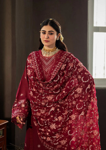 Kahf Premium | Kahf Karandi 25 | KKH-03 ROSELITH - Pakistani Designer Dress - by Kahf Premium - Type : Ladies Clothes - 100% Original at Saira Sultan