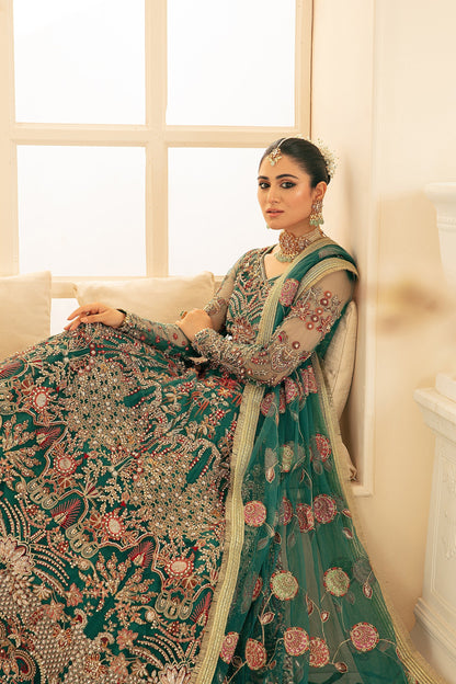 Ezra | Wedding Collection | Zeenat - Pakistani Designer Dress - by Ezra | Type: Bridal - 100% Original at Saira Sultan