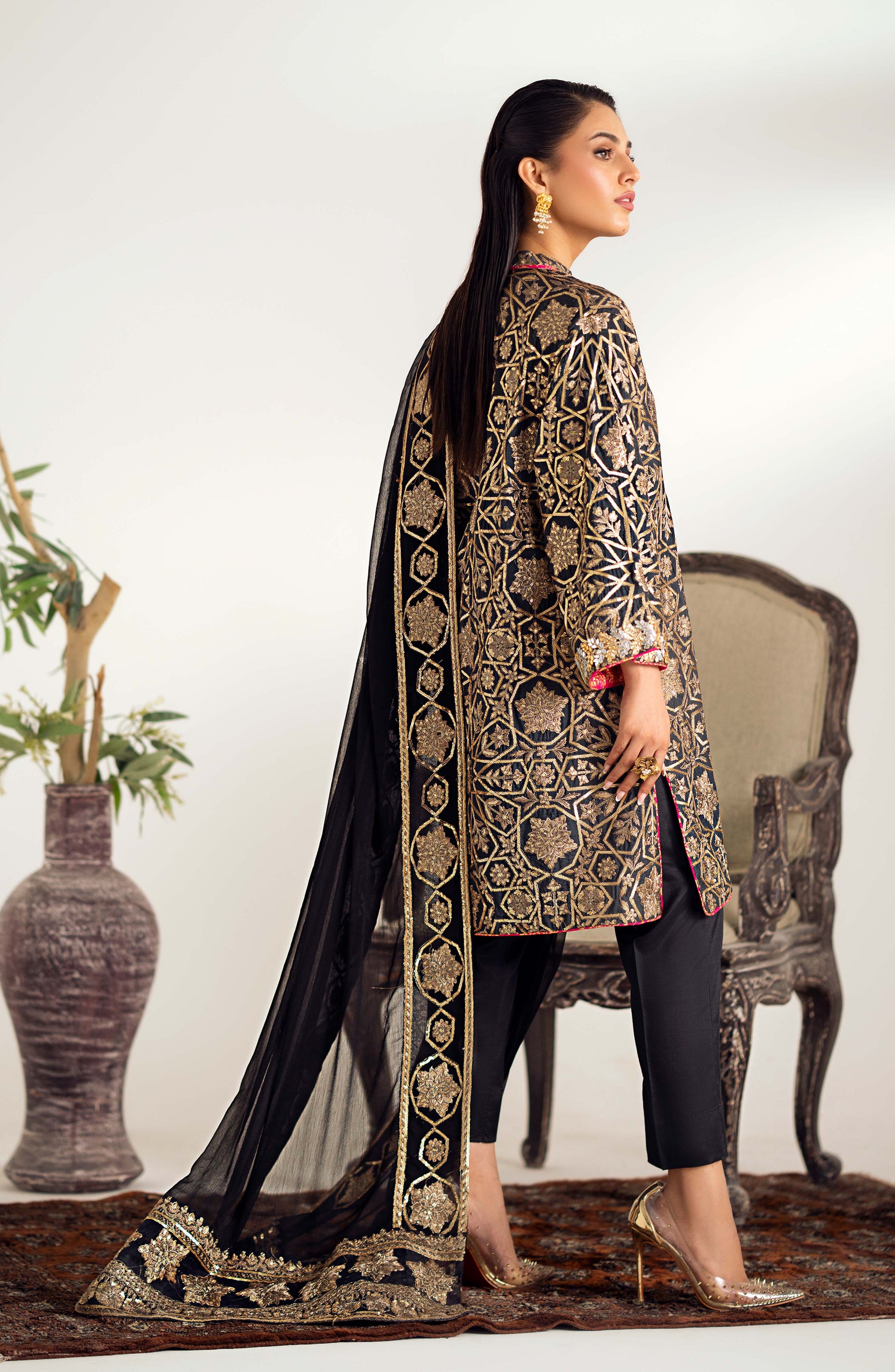 Maryum N Maria | Dastan Formals | ALIRA - MS40016 - Pakistani Designer Dress - by Maryam N Maria | Type: Ladies Clothes - 100% Original at Saira Sultan