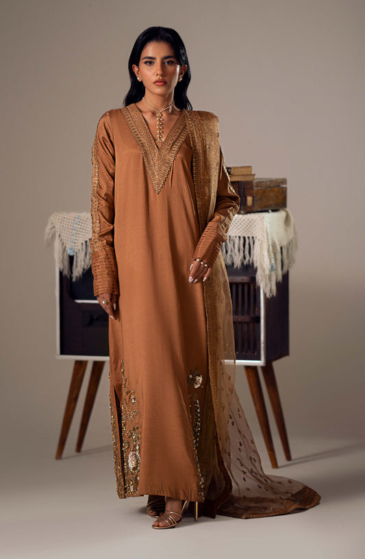 Maryum N Maria | Dastan Formals | ZARIA - MS40019 - Pakistani Designer Dress - by Maryam N Maria | Type: Ladies Clothes - 100% Original at Saira Sultan