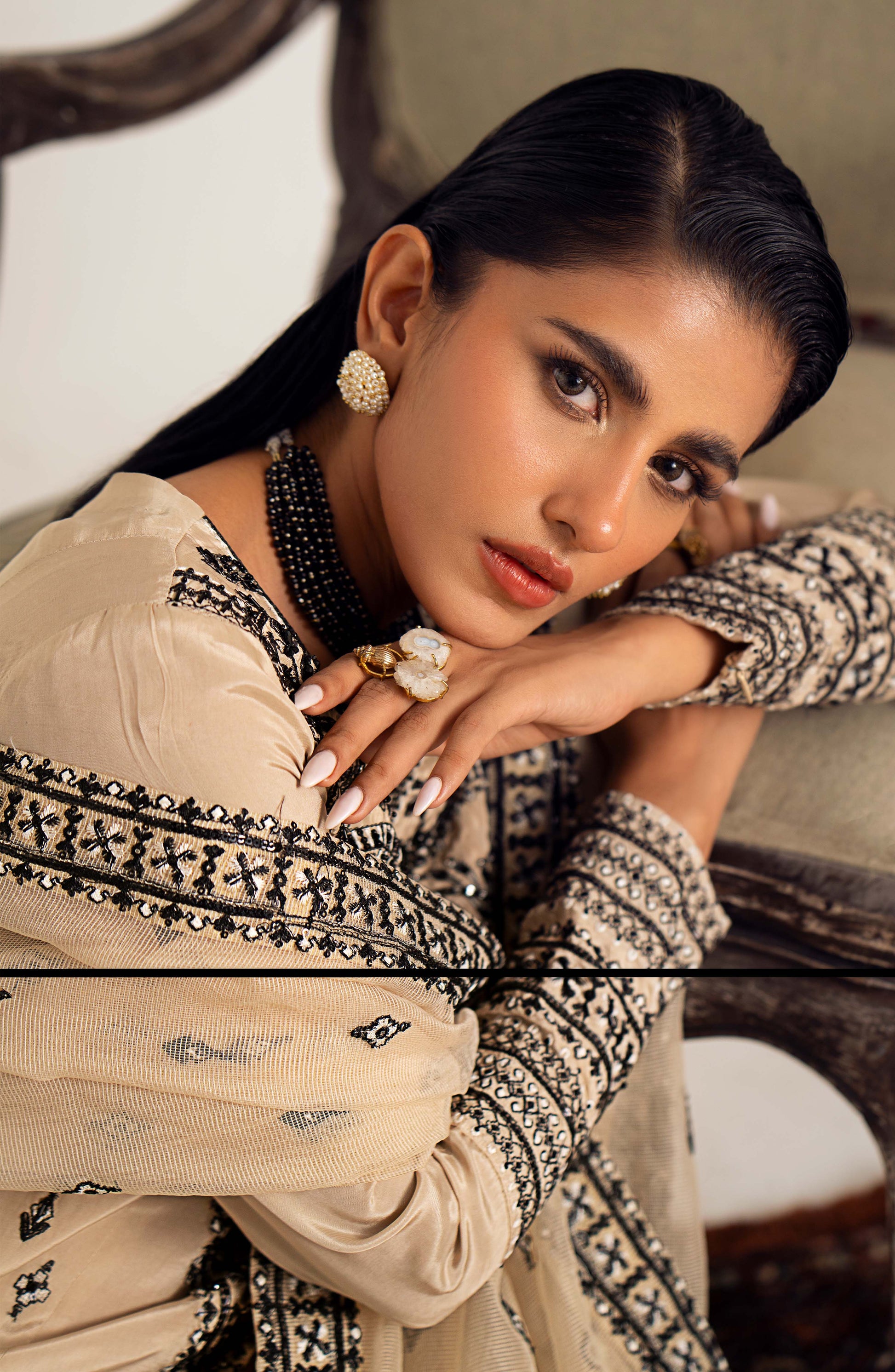 Maryum N Maria | Dastan Formals | DEYA - MS40022 - Pakistani Designer Dress - by Maryam N Maria | Type: Ladies Clothes - 100% Original at Saira Sultan