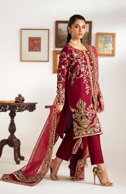Maryum N Maria | Dastan Formals | ROSELA - MS40023 - Pakistani Designer Dress - by Maryam N Maria | Type: Ladies Clothes - 100% Original at Saira Sultan