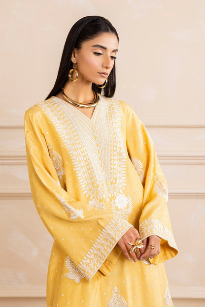 Maryum N Maria | Nora Collection | BELLA - MW40153 L Yellow Viscose Cotton