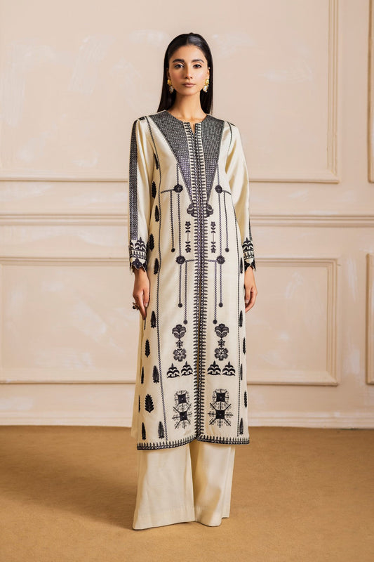Maryum N Maria | Nora Collection | ELLA - MW40154 S Off White Viscose Cotton