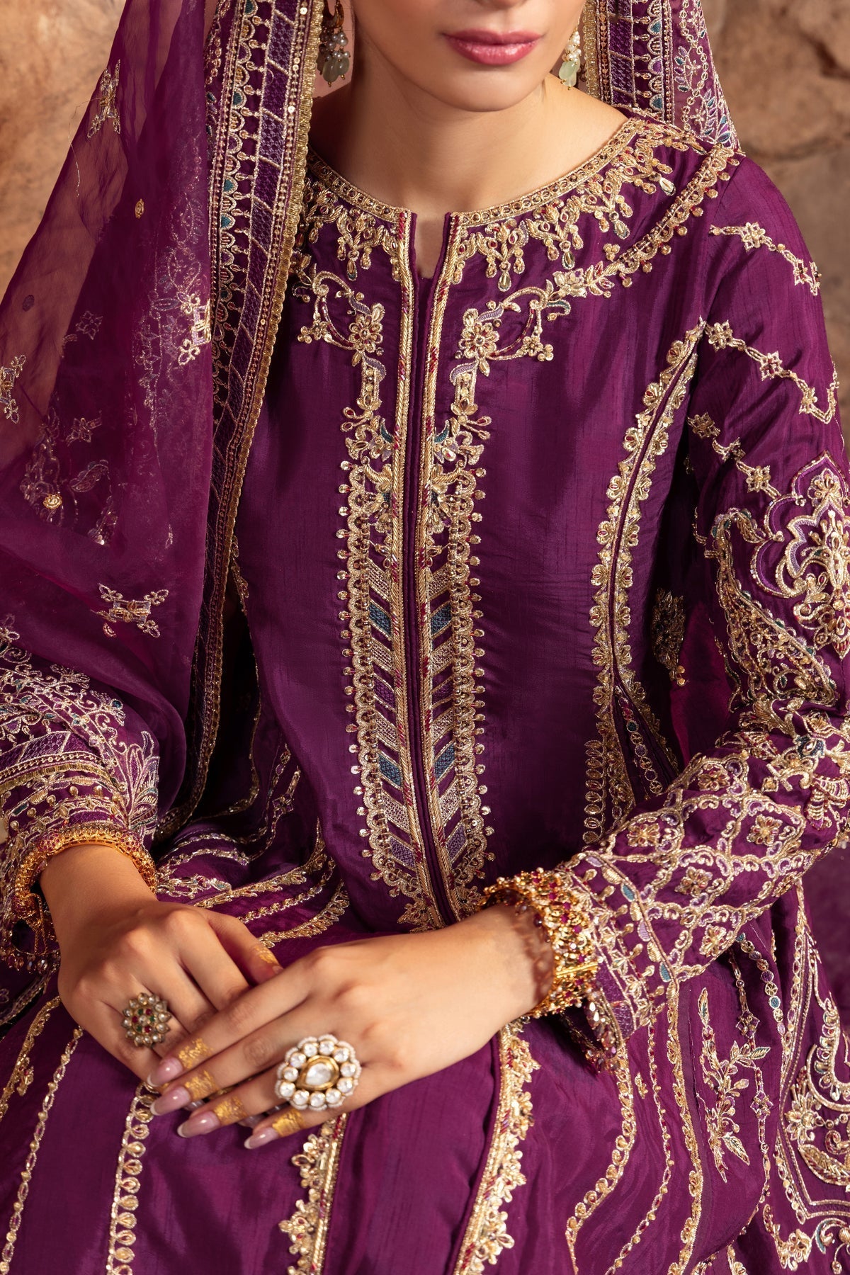 Naqshi | Samarkand Wedding Formals | Jugnu - Pakistani Designer Dress - by Naqshi | Type: Bridal - 100% Original at Saira Sultan