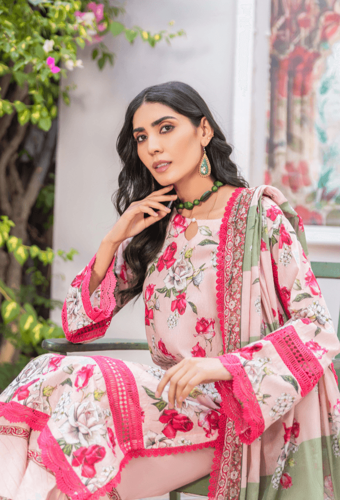 Humdum | Rang e Noor SS 24 | D10 - Pakistani Designer Dress - by HumDum | Type: Casuals - 100% Original at Saira Sultan