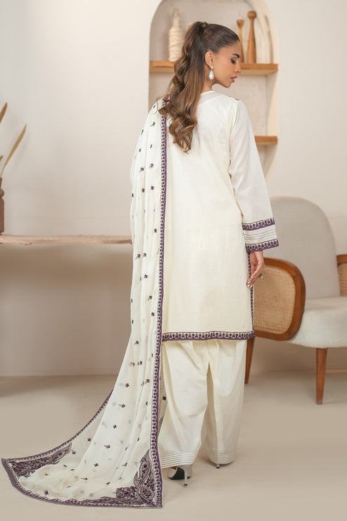Declare | Eid Collection 25 | PB01070 M Cream Lawn