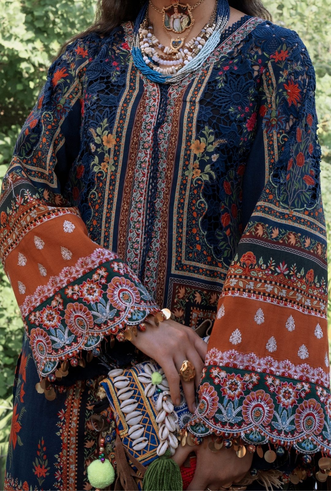 AJR Couture | Sard Sham | Kaneez by AJR Couture - Designer Dress - Type : Ladies Clothes - Available at Saira Sultan - 100% Original 