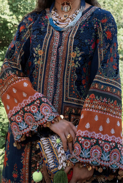 AJR Couture | Sard Sham | Kaneez by AJR Couture - Designer Dress - Type : Ladies Clothes - Available at Saira Sultan - 100% Original 