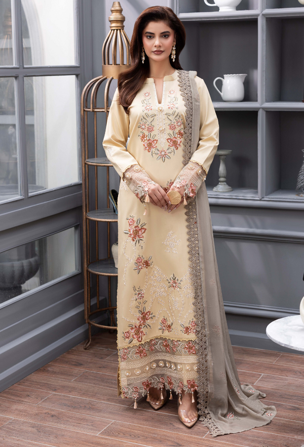 Humdum | Fareesha 26 | D09 - Pakistani Designer Dress - by Humdum - Type : Ladies Clothes - 100% Original at Saira Sultan