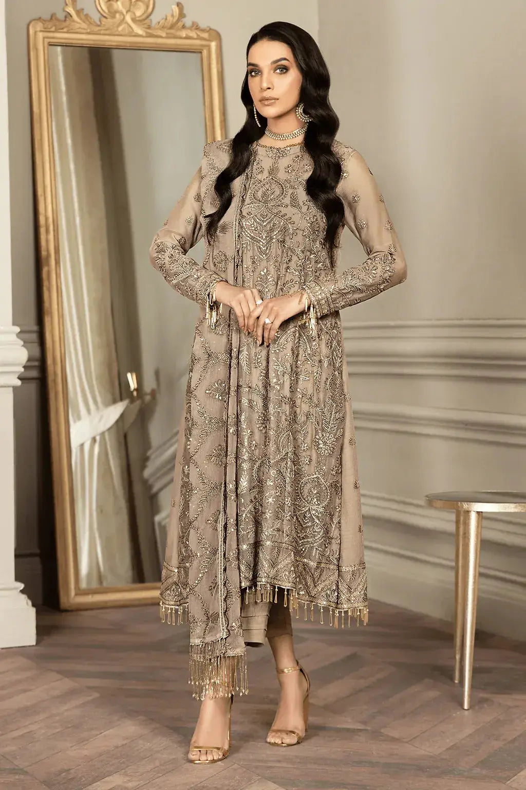 Zarif | Mehroz Formals | LIME STONE - Pakistani Designer Dress - by Zarif | Type: Formal - 100% Original at Saira Sultan