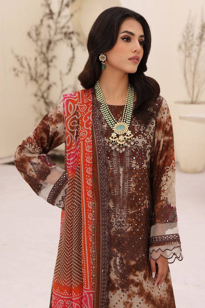 Charizma | Naranji Embroidered Lawn 24 | CN4-008 - Pakistani Designer Dress - by Charizma | Type: Luxury - 100% Original at Saira Sultan