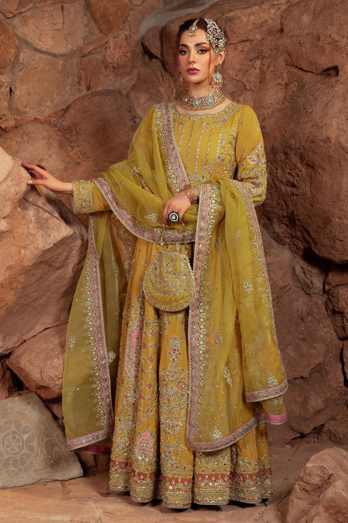 Naqshi | Samarkand Wedding Formals | Adeen - Pakistani Designer Dress - by Naqshi | Type: Bridal - 100% Original at Saira Sultan